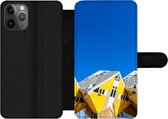 Bookcase Geschikt voor iPhone 11 Pro Max telefoonhoesje - Rotterdam - Kubus - Woning - Met vakjes - Wallet case met magneetsluiting