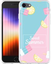 iPhone SE 2022 Hoesje Sweet Summer - Designed by Cazy