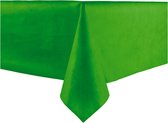 Luxe non woven tafelkleed groen 140 x 240 cm - Waterafstotend - Herbruikbaar - Wasbaar