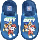 pantoffels Paw Patrol jongens polyester/TPR blauw maat 25-26