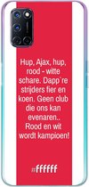 6F hoesje - geschikt voor OPPO A52 -  Transparant TPU Case - AFC Ajax Clublied #ffffff