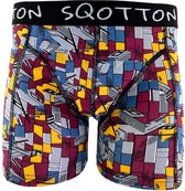 Boxershort - SQOTTON® - Colored Glass - Maat XL