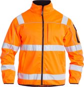 FE Engel Softshell Jas EN 20741 1153-237 - Oranje 10 - 2XL