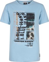 Indian Blue jongens t-shirt Canyon Soft Blue