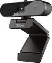Bol.com Trust Taxon - QHD 2K Streaming Webcam - Autofocus - Zwart aanbieding