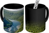 Magische Mok - Foto op Warmte Mok - Luchtfoto bij de rivier Tennessee - 350 ML - Uitdeelcadeautjes