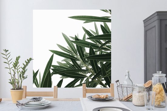 Stickers muraux - Nature - Plantes - Feuilles - 120x120 cm - Film Adhésif XXL