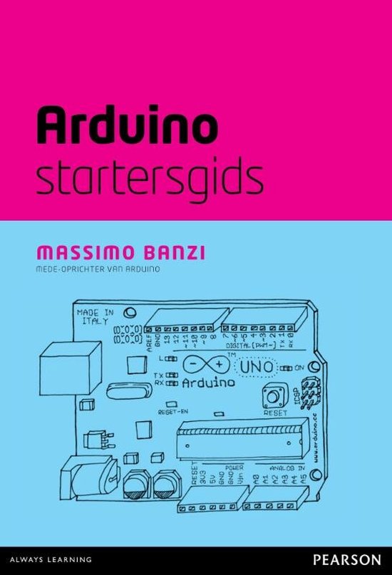 Cover van het boek 'Arduino startersgids' van Massimo Banzi