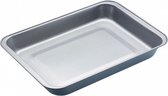 braadslede 41 x 28 x 5 cm carbonstaal zilvergrijs