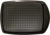 bakplaat Asimetria 25 x 33 cm carbonstaal bruin