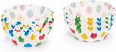 cupcakevormen Cirkels 5 cm papier wit 200 stuks
