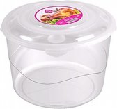 lunchbox Moscu 2,3 liter 18 x 13 cm transparant