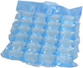 ijsblokzakken 20 x 30 cm polyetheen blauw 10 stuks