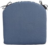 zitkussen Panama 46 x 48 cm katoen/polyester jeansblauw