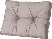 rugkussen Florance Basic 43 x 60 cm polykatoen taupe