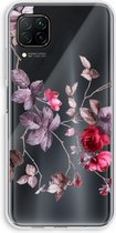 Case Company® - Huawei P40 Lite hoesje - Mooie bloemen - Soft Cover Telefoonhoesje - Bescherming aan alle Kanten en Schermrand