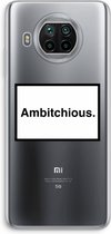 Case Company® - Xiaomi Mi 10T Lite hoesje - Ambitchious - Soft Cover Telefoonhoesje - Bescherming aan alle Kanten en Schermrand