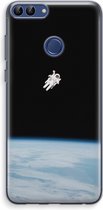 Case Company® - Huawei P Smart (2018) hoesje - Alone in Space - Soft Cover Telefoonhoesje - Bescherming aan alle Kanten en Schermrand