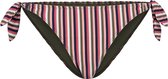 Sassy Stripe laag bikinibroekje Meerkleurig, Roze, Groen maat 42 (XL)