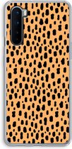 Case Company® - OnePlus Nord hoesje - Panter - Soft Cover Telefoonhoesje - Bescherming aan alle Kanten en Schermrand