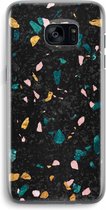 Case Company® - Samsung Galaxy S7 Edge hoesje - Terrazzo N°10 - Soft Cover Telefoonhoesje - Bescherming aan alle Kanten en Schermrand