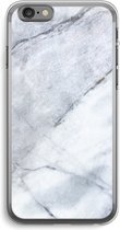 Case Company® - iPhone 6 PLUS / 6S PLUS hoesje - Witte marmer - Soft Cover Telefoonhoesje - Bescherming aan alle Kanten en Schermrand
