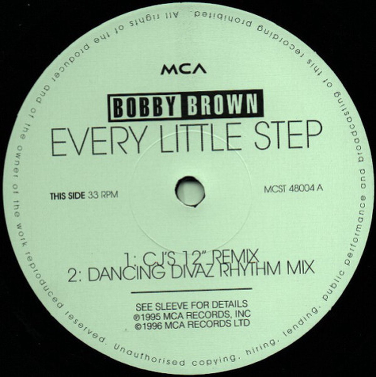 Bobby Brown - Every Little Step