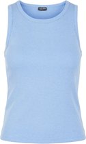 Pieces Top Pcpestina Sl Top Noos Bc 17114226 Vista Blue Dames Maat - XS