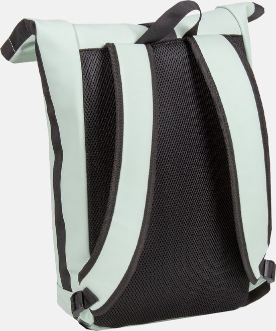 New Rebels Waterafstotende Rolltop Rugzak met Laptopvak 15'' Mart Mint