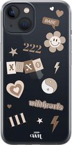 iPhone 12 Pro Case - iPhone 12 Pro - Wildhearts Icons Nude - xoxo Wildhearts Transparant Case