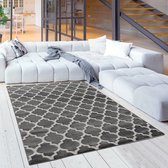 Magic Floor - Tapijt - Vloerkleed - Gabardin  - Grijs - Polyester - (230x160cm)