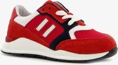 Groot leren jongens sneakers - Rood - Maat 30