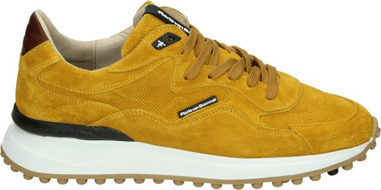 Floris van Bommel Noppie sneakers geel - Maat 43.5 | bol.com