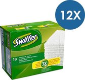 Swiffer - stofdoekjes navulling - 12 x 18 stuks - Voordeelverpakking