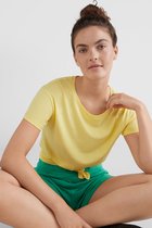 O'Neill T-Shirt Women Essentials t-shirt Sunshine L - Sunshine 60% Cotton, 40% Recycled Polyester Round Neck