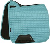 LeMieux Zadeldek Luxury Suede Dressage Square - maat Full - azure