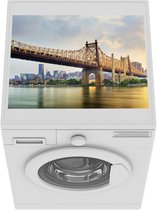 Wasmachine beschermer mat - Queensboro Bridge - Breedte 55 cm x hoogte 45 cm