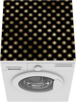 Wasmachine beschermer - Wasmachine mat - Patronen - Zon - Goud - 60x60 cm - Droger beschermer