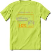 Stug 3 Tank Destroyer leger T-Shirt | Unisex Army Tank Kleding | Dames / Heren Tanks ww2 shirt | Blueprint | Grappig bouwpakket Cadeau - Groen - XL