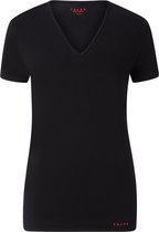FALKE Sportshirt V-Hals Dames 37955 - Zwart 3000 black Dames - XS/S