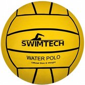 bal Waterpolo rubber geel maat 4