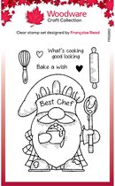Woodware Clear singles stempel - Gnome chef