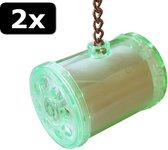 2x PAPIERPLEZIER 24X10X7,5CM
