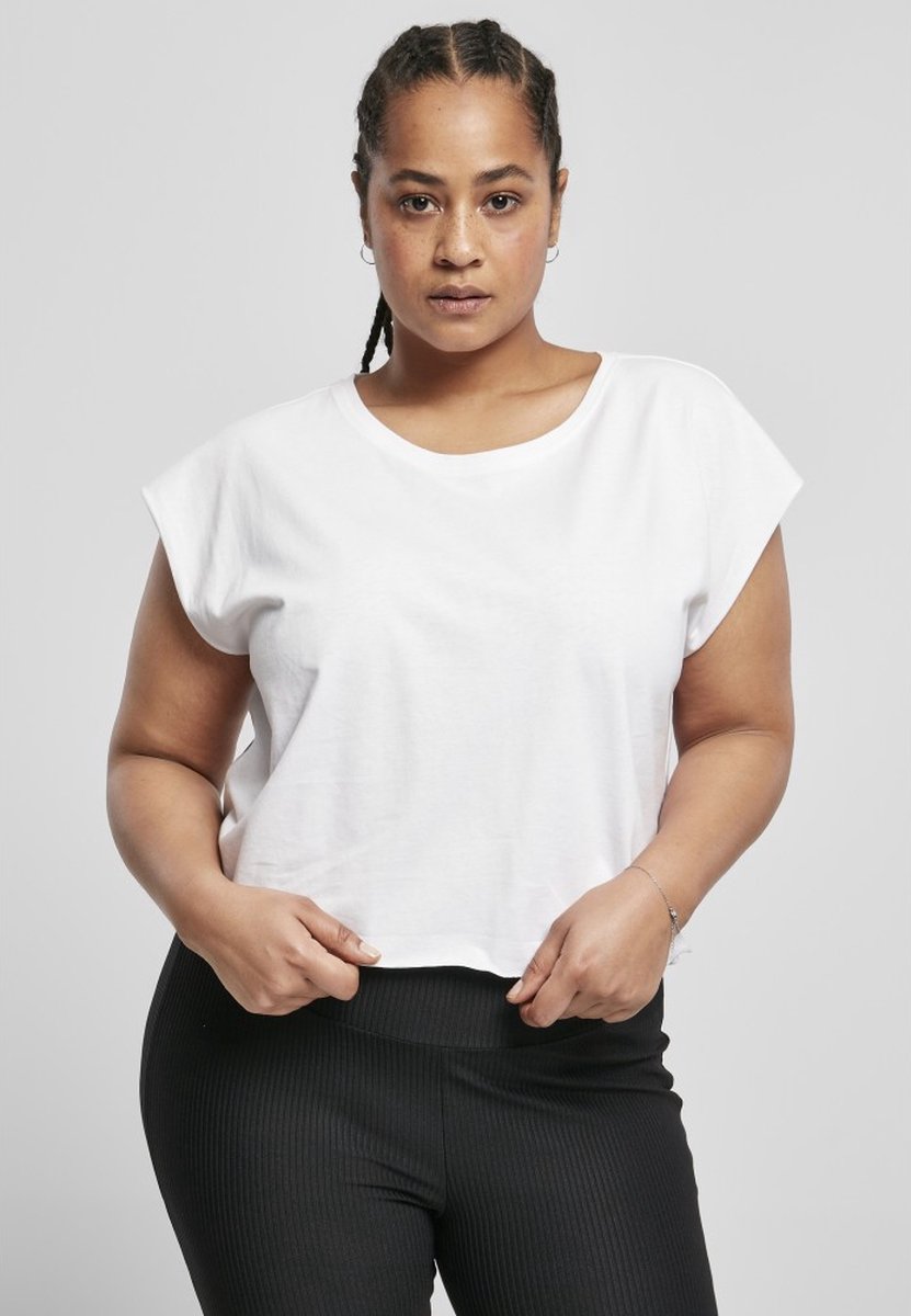 Urban Classics Organic Short Top 3XL Wit