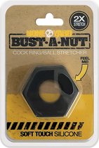 Bust a Nut Cock Ring - Black - Cock Rings black