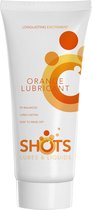 Orange Lubricant - 100 ml - Lubricants white,orange
