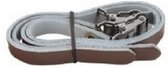 Pedaal Riemen Bruin 40 cm Leer Per Paar