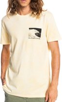 Quiksilver Smiley Wave T-shirt - Pale Banana