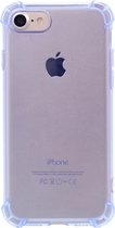 Apple iPhone SE (2022) Hoesje - Mobigear - Cushion Serie - TPU Backcover - Blauw - Hoesje Geschikt Voor Apple iPhone SE (2022)