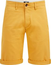 WE Fashion Heren slim fit chinoshort met stretch